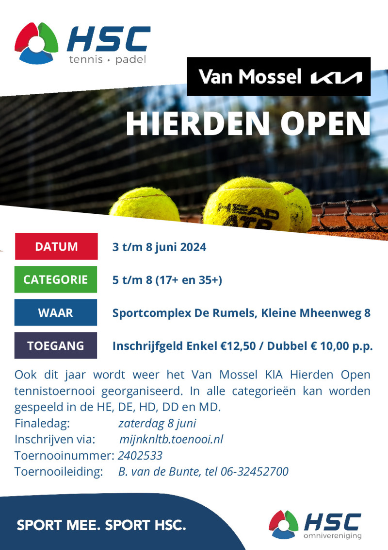 🎾Van Mossel KIA Hierden Open 2024🎾
