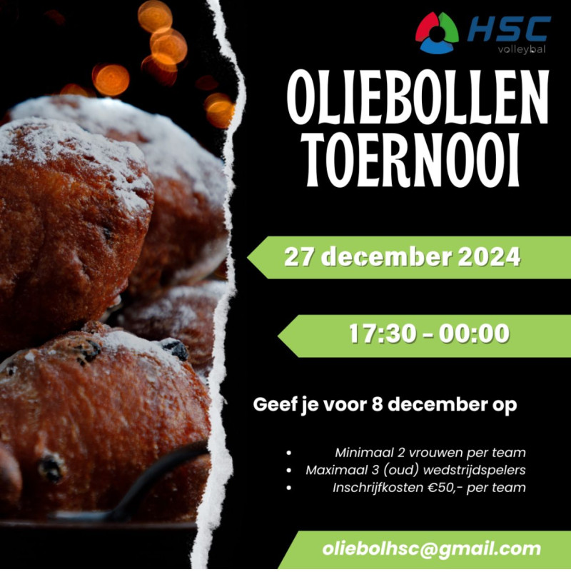 Volleybal Oliebollen toernooi 2024