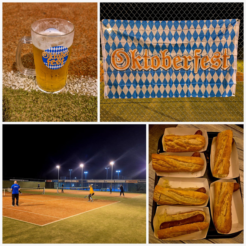 EINDTOERNOOI TENNIS- PADEL 🎾🎾 "OKTOBERFEST"🍻🍣